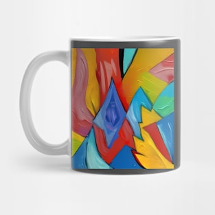 Geometric abstract Mug